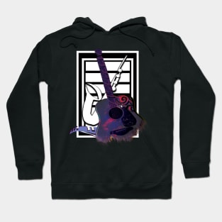 Faded Guitar Hoodie